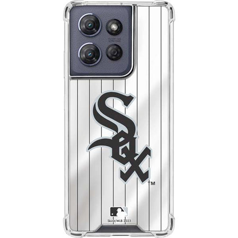 MLB Chicago White Sox Home Jersey Moto G Play 5G (2025) Clear Case