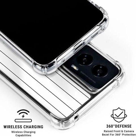 MLB Chicago White Sox Home Jersey Moto G Power 5G (2024) Clear Case
