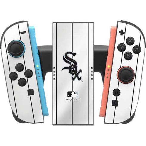 MLB Chicago White Sox Home Jersey Nintendo Switch 2 (2025) Joy-Con Controller Skin