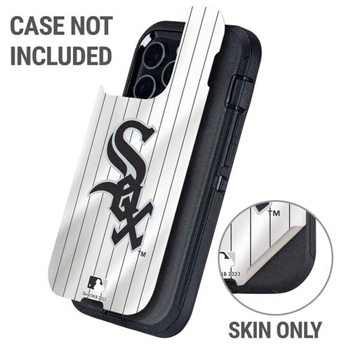 MLB Chicago White Sox Home Jersey Otterbox Defender iPhone Skin