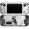 MLB Chicago White Sox Home Jersey Steam Deck Handheld Gaming Computer OLED Skin