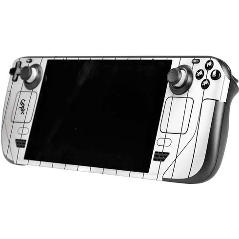 MLB Chicago White Sox Home Jersey Steam Deck Handheld Gaming Computer OLED Skin