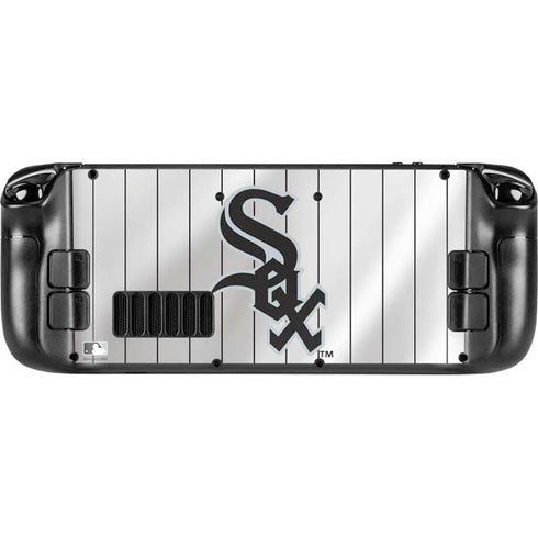 MLB Chicago White Sox Home Jersey Steam Deck Handheld Gaming Computer OLED Skin