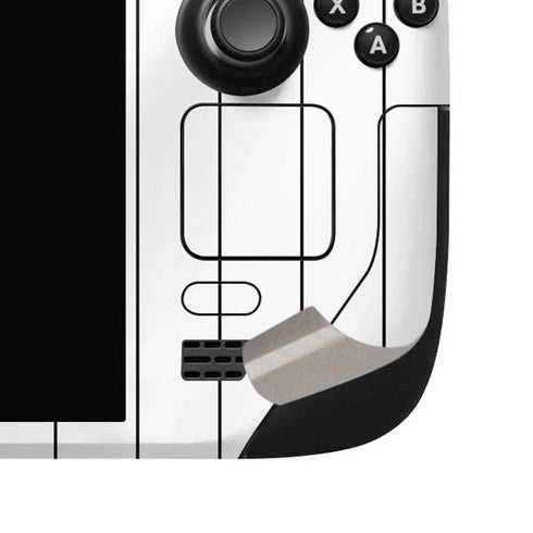 MLB Chicago White Sox Home Jersey Steam Deck Handheld Gaming Computer OLED Skin