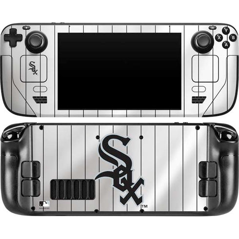 MLB Chicago White Sox Home Jersey Steam Deck Handheld Gaming Computer Skin