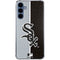 MLB Chicago White Sox Split Galaxy A35 5G Clear Case