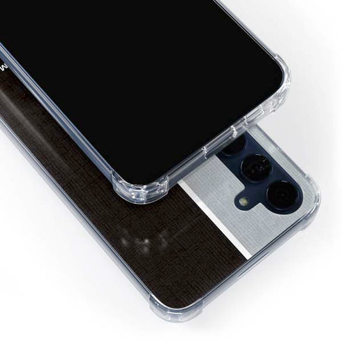 MLB Chicago White Sox Split Galaxy A35 5G Clear Case