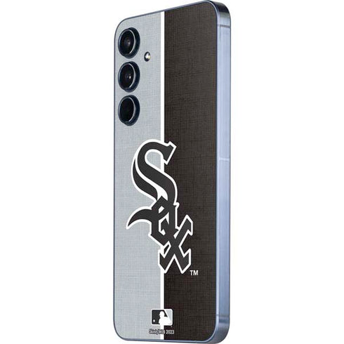 MLB Chicago White Sox Split Galaxy A35 5G Skin