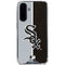 MLB Chicago White Sox Split Galaxy A36 5G Clear Case