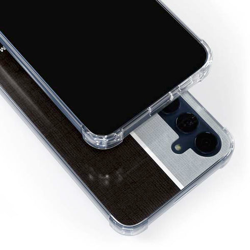 MLB Chicago White Sox Split Galaxy A55 5G Clear Case