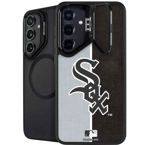 MLB Chicago White Sox Split Galaxy S25 Kickstand Case