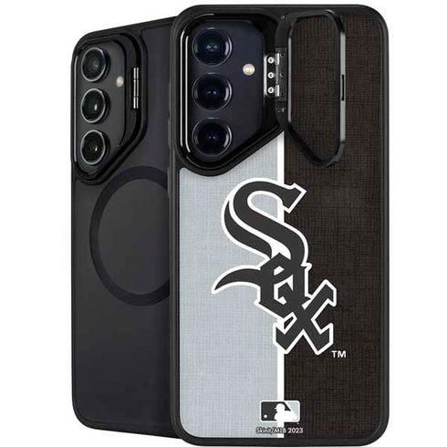 MLB Chicago White Sox Split Galaxy S25 Plus Kickstand Case