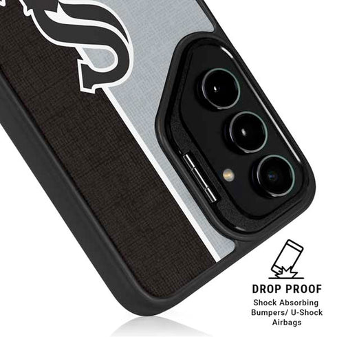 MLB Chicago White Sox Split Galaxy S25 Plus Kickstand Case
