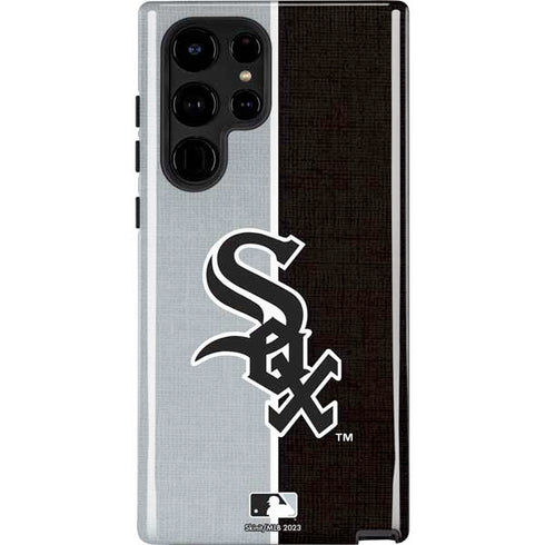 MLB Chicago White Sox Split Galaxy S25 Ultra Impact Case