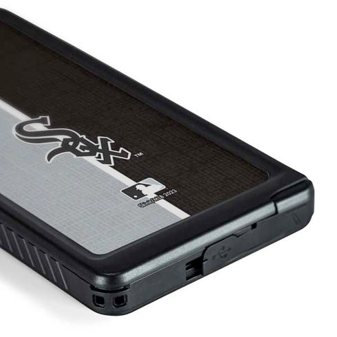 MLB Chicago White Sox Split Galaxy S24 Ultra Waterproof Case