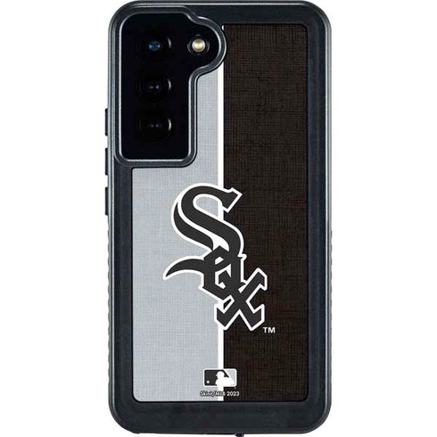 MLB Chicago White Sox Split Galaxy S24 Waterproof Case
