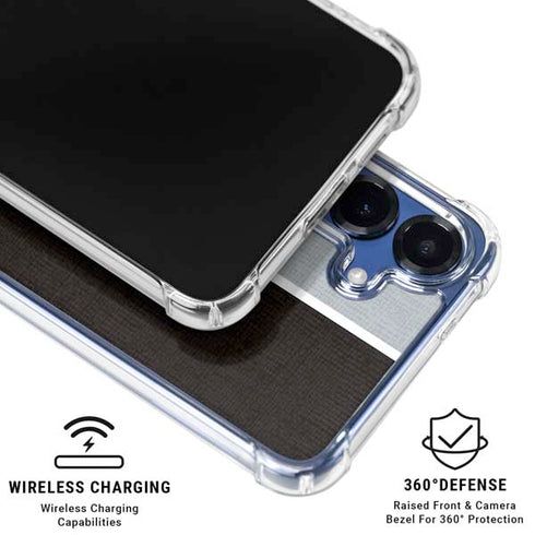 MLB Chicago White Sox Split Galaxy S25 Plus Clear Case