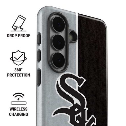 MLB Chicago White Sox Split Galaxy S26 Plus Impact Case