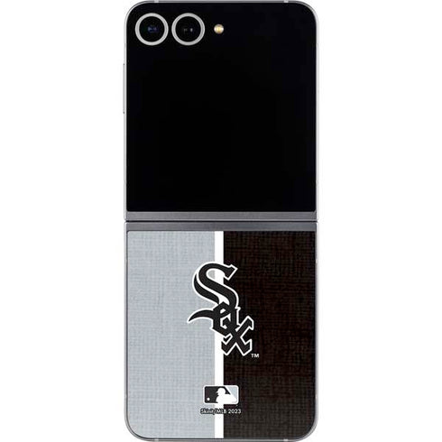 MLB Chicago White Sox Split Galaxy Z Flip6 Skin