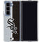 MLB Chicago White Sox Split Galaxy Z Fold5 5G Clear Case