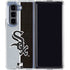 MLB Chicago White Sox Split Galaxy Z Fold5 5G Clear Case