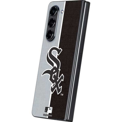 MLB Chicago White Sox Split Galaxy Z Fold5 5G Skin