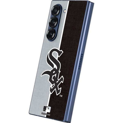 MLB Chicago White Sox Split Galaxy Z Fold6 Skin