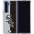 MLB Chicago White Sox Split Galaxy Z Fold7 Clear Case