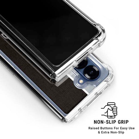 MLB Chicago White Sox Split Galaxy Z Fold7 Clear Case