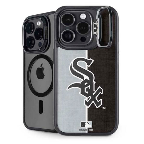 MLB Chicago White Sox Split iPhone 13 Pro Kickstand Case