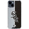 MLB Chicago White Sox Split iPhone 15 Clear Case