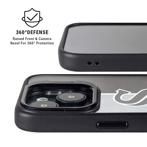 MLB Chicago White Sox Split iPhone 15 Plus Kickstand Case