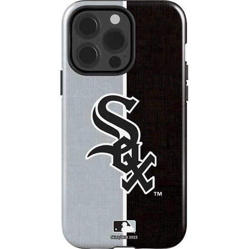 MLB Chicago White Sox Split iPhone 15 Pro Impact Case