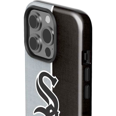 MLB Chicago White Sox Split iPhone 15 Pro Impact Case