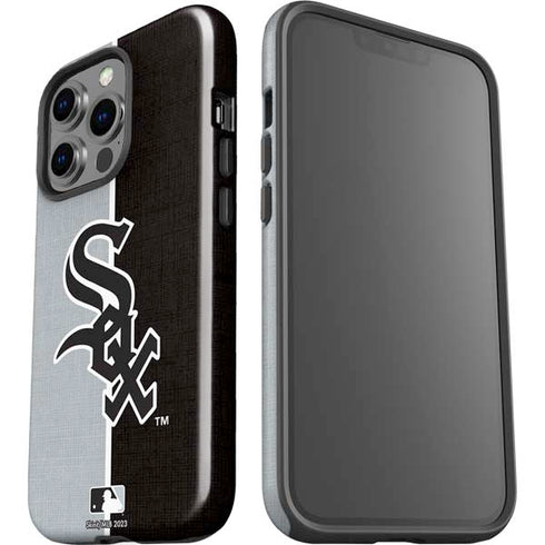 MLB Chicago White Sox Split iPhone 15 Pro Impact Case