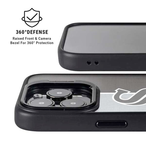 MLB Chicago White Sox Split iPhone 15 Pro Kickstand Case