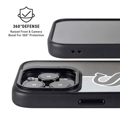 MLB Chicago White Sox Split iPhone 15 Pro Max Kickstand Case