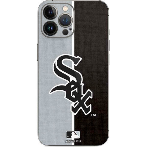 MLB Chicago White Sox Split iPhone 15 Pro Max Skin