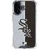 MLB Chicago White Sox Split iPhone 16 Clear Case