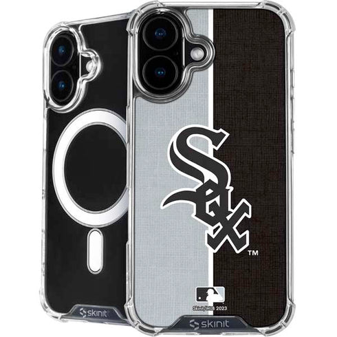 MLB Chicago White Sox Split iPhone 16 MagSafe Case