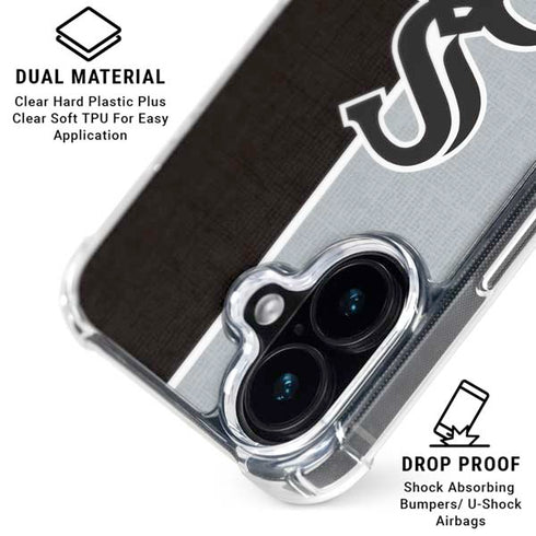 MLB Chicago White Sox Split iPhone 16 MagSafe Case