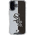 MLB Chicago White Sox Split iPhone 16 Plus Clear Case