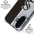 MLB Chicago White Sox Split iPhone 16 Plus Clear Case
