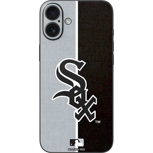 MLB Chicago White Sox Split iPhone 16 Plus Skin