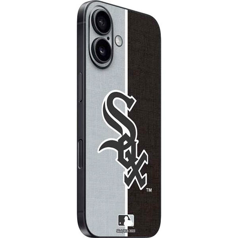 MLB Chicago White Sox Split iPhone 16 Plus Skin