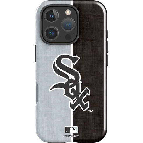 MLB Chicago White Sox Split iPhone 16 Pro Impact Case