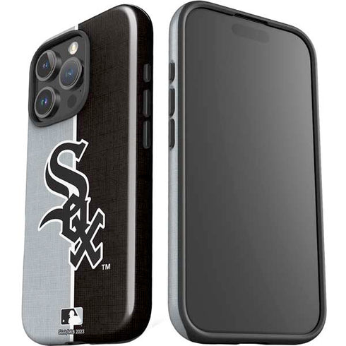 MLB Chicago White Sox Split iPhone 16 Pro Impact Case