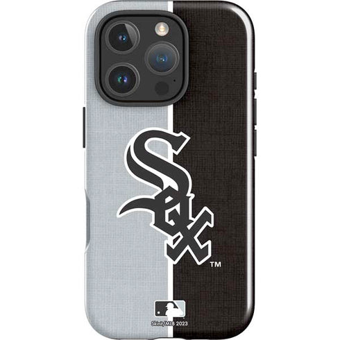 MLB Chicago White Sox Split iPhone 16 Pro Max Impact Case