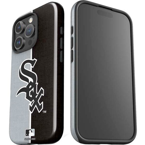 MLB Chicago White Sox Split iPhone 16 Pro Max Impact Case