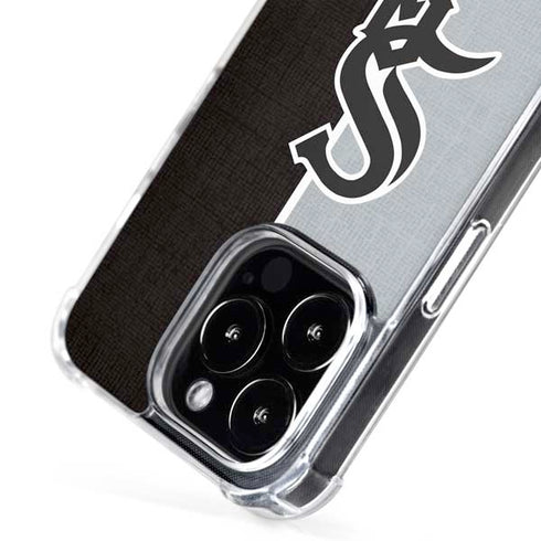 MLB Chicago White Sox Split iPhone 16 Pro Max MagSafe Case